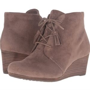 Dr.Scholls Womens Dakota Wedge Ankle Boots Comfort shoes sz 10M